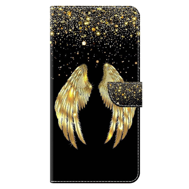 Housse Moto G45 5G / G34 5G Ailes Dorées