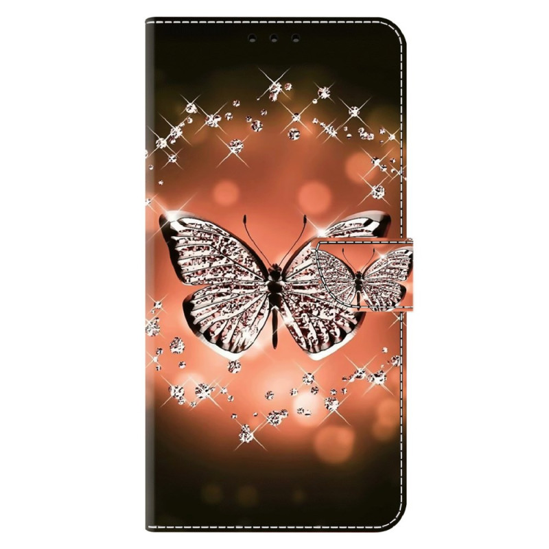 Housse Moto G45 5G / G34 5G Papillon Cristal