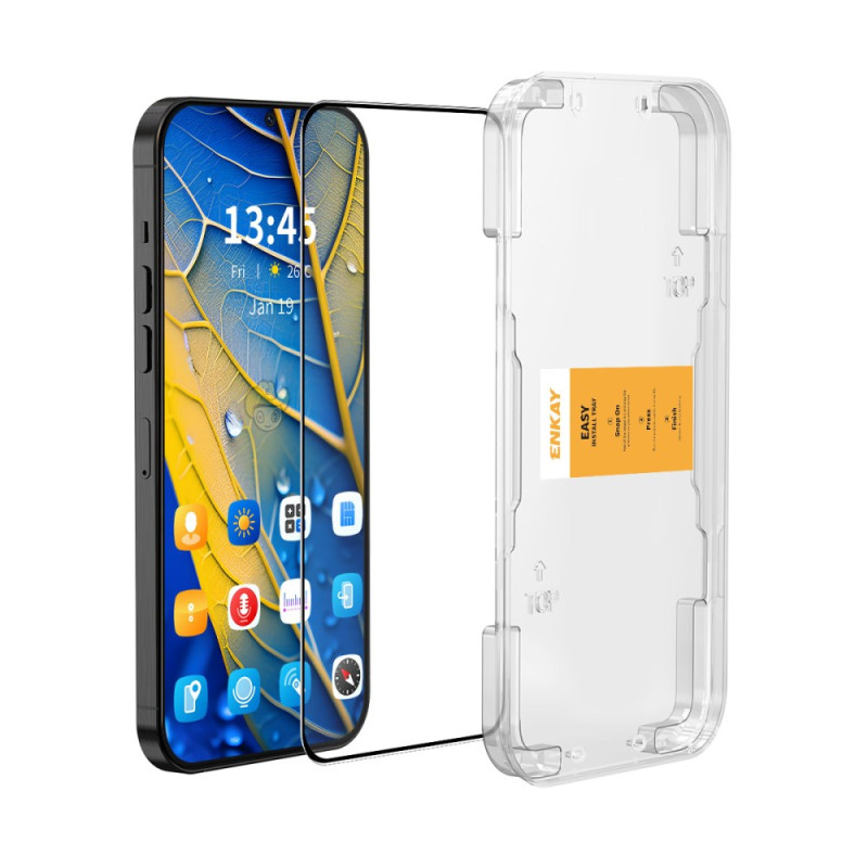 Protection d'Écran en Verre Trempé pour Moto G45 5G avec Outil d'Installation
