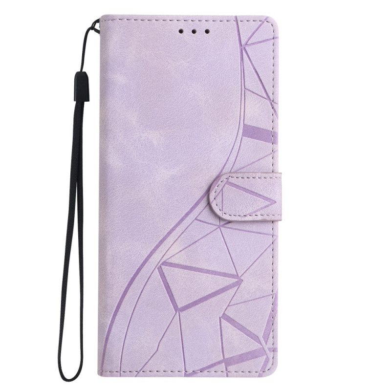 Housse Motorola Edge 60 / 60 Fusion Motif Triangles