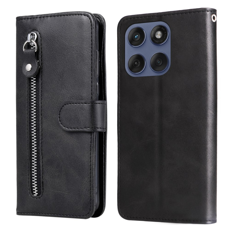 Housse Motorola Edge 60 / 60 Pro / 60 Fusion Pochette à Fermeture Éclair