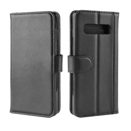 Housse Samsung Galaxy S10 Cuir Fendu Housse Samsung Galaxy S10 Cuir Fendu