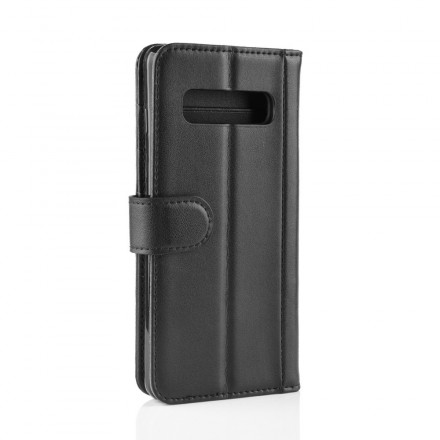 Housse Samsung Galaxy S10 Cuir Fendu Housse Samsung Galaxy S10 Cuir Fendu