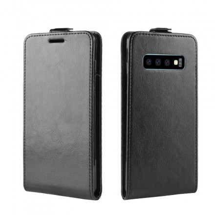 Housse Samsung Galaxy S10 Rabattable Effet Cuir