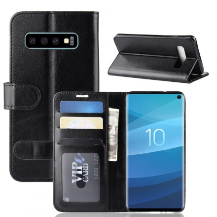 Housse Samsung Galaxy S10 Simili Cuir Ultra Housse Samsung Galaxy S10 Simili Cuir Ultra