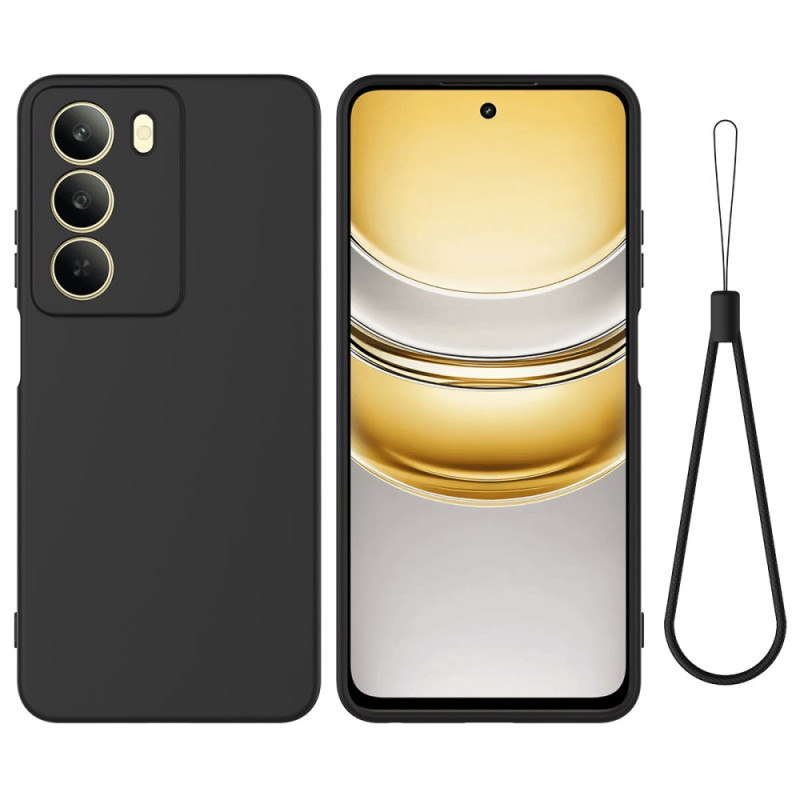 Coque Realme 14X 5G Silicone Liquide à Lanière