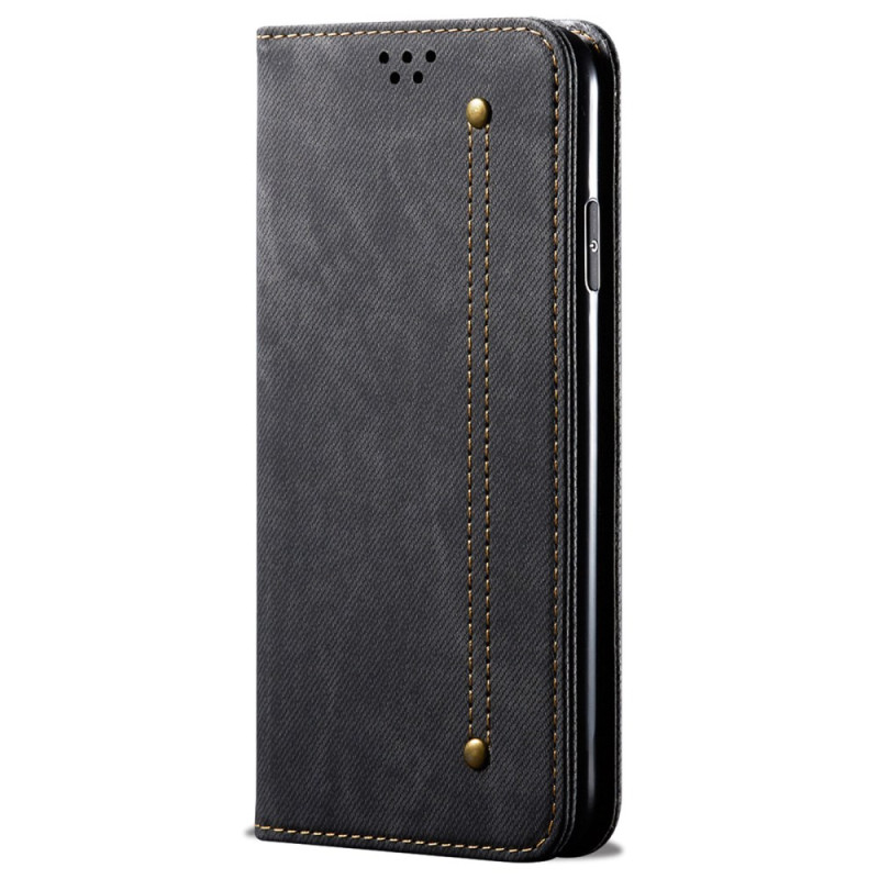 Flip Cover Poco F7 Ultra Tissu Jeans
