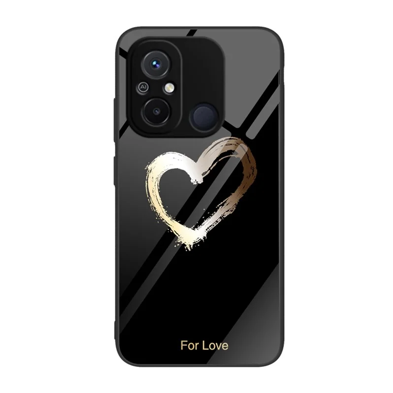 Coque Xiaomi Redmi 12C Verre Trempé Coeur