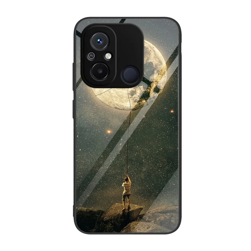 Coque Xiaomi Redmi 12C Verre Trempé l'Homme à la Lune