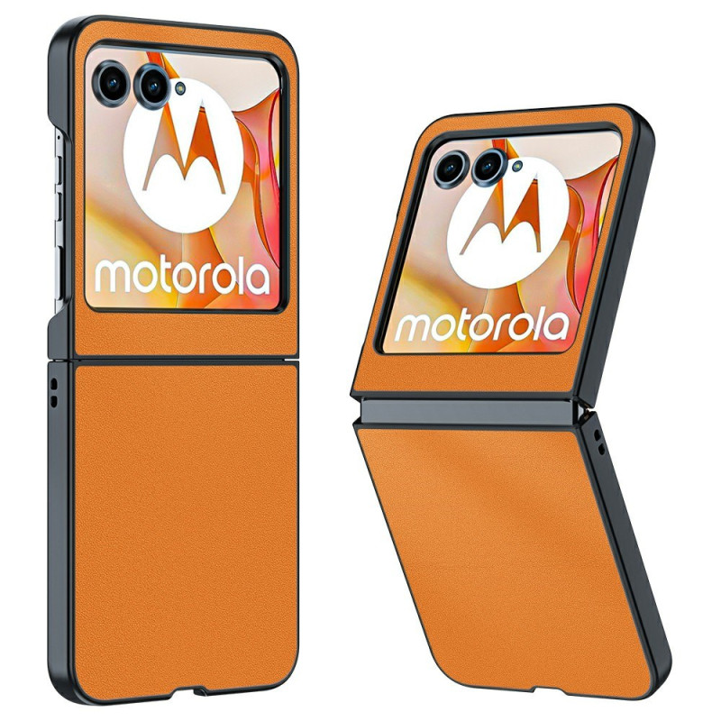 Coque Motorola Razr 70 / 60 / 50 5G Fine Effet Cuir