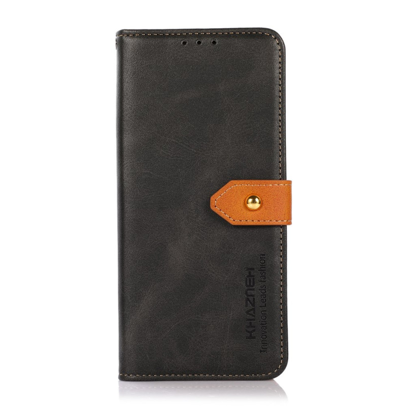 Housse Xiaomi Redmi Note 14S Fermoir Doré KHAZNEH