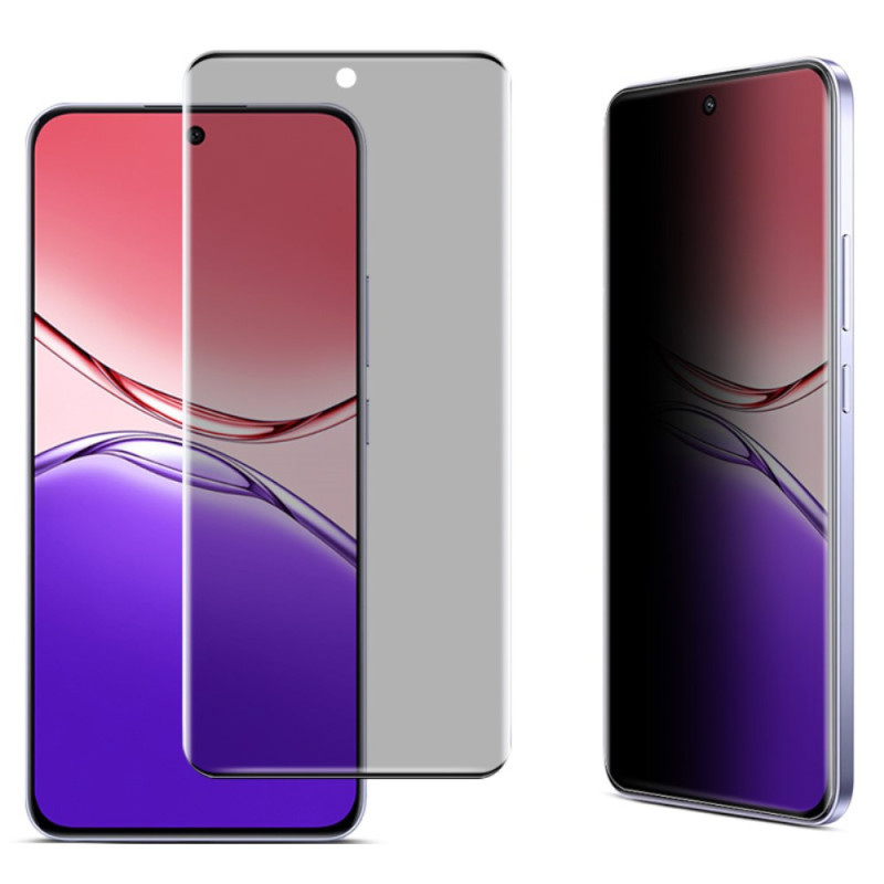 Protection en verre Trempé Anti-Espion pour Oppo A5 Pro 5G