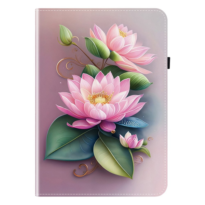 Étui Samsung Galaxy Tab S10 Plus / S9 FE Plus / S9 Plus Nénuphars