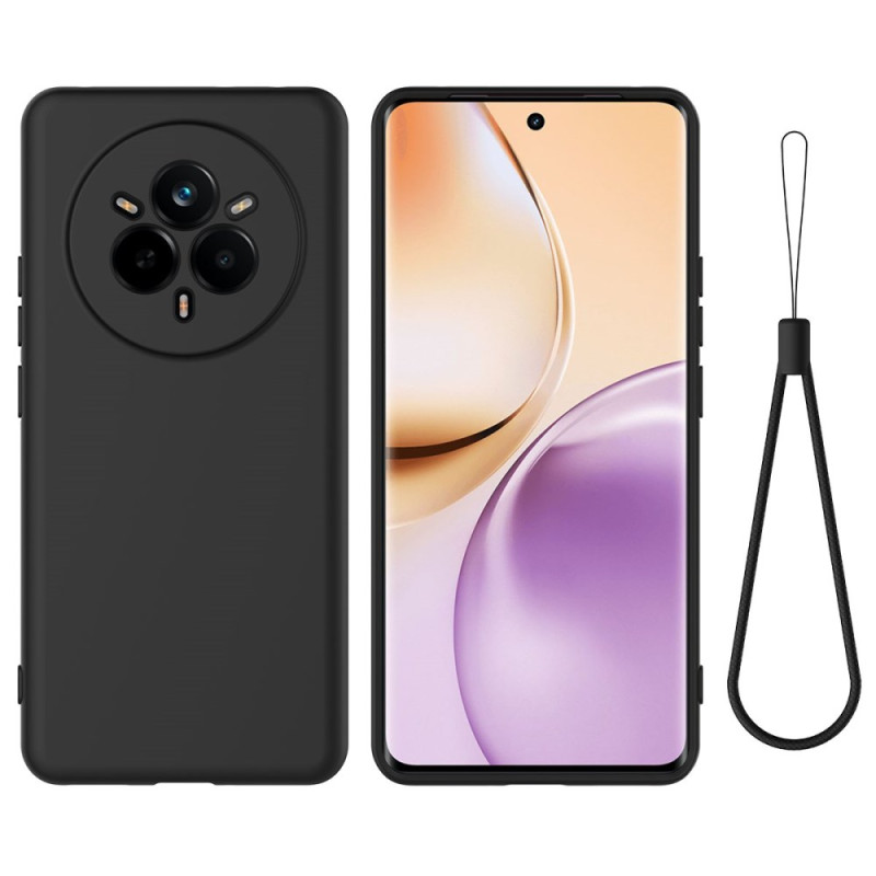 Coque Realme 14 Pro Plus 5G Silicone Liquide à Lanière