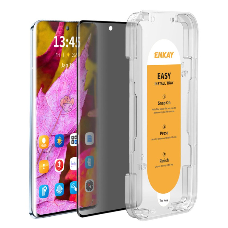 Protection en Verre Trempé pour Écran Realme 14 Pro Plus 5G avec Outil d'Installation
