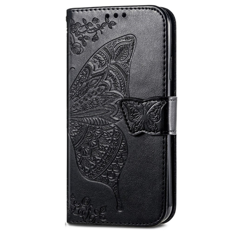 Housse Realme Note 60 / 60X / C63 / C61 Papillon Baroque