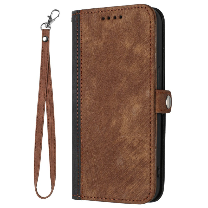 Housse Realme Note 60X / C63 / C61 Effet Daim Bicolore