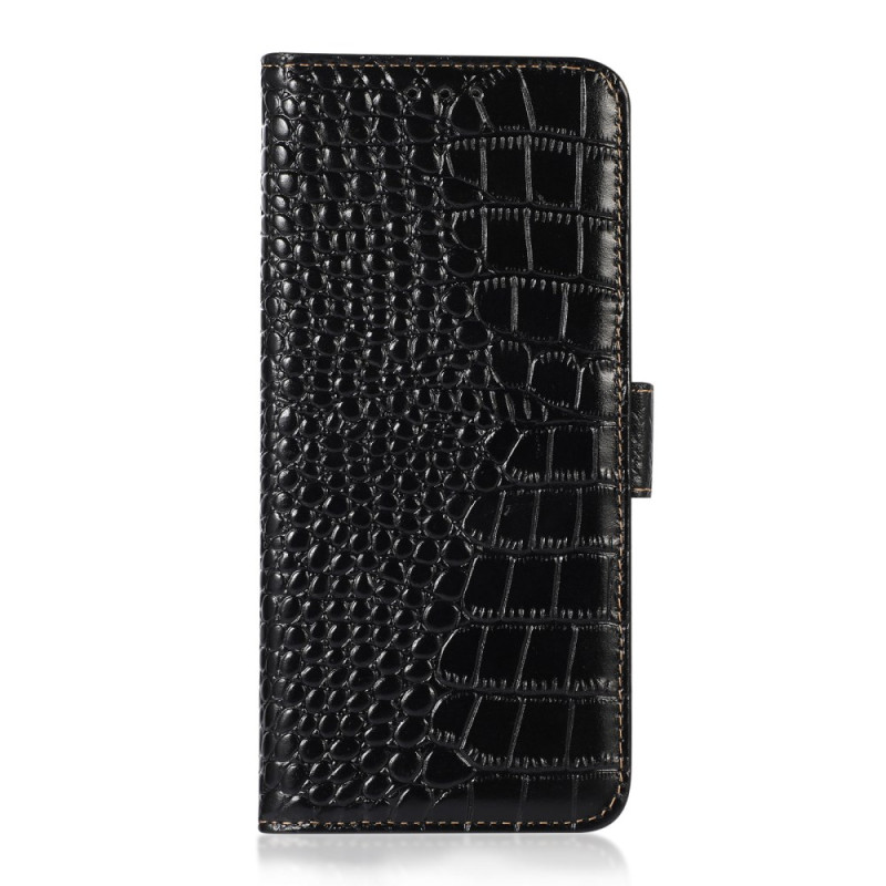 Housse Sony Xperia 1 VII Cuir Texture Crocodile