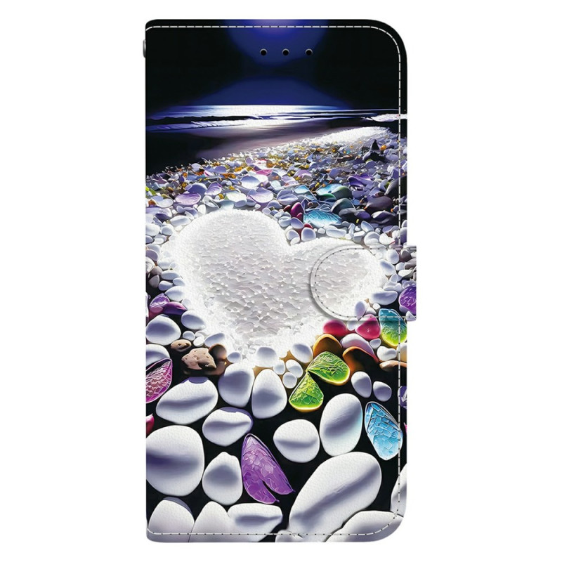 Housse Motorola Edge 60 / 60 Fusion Coeur Blanc