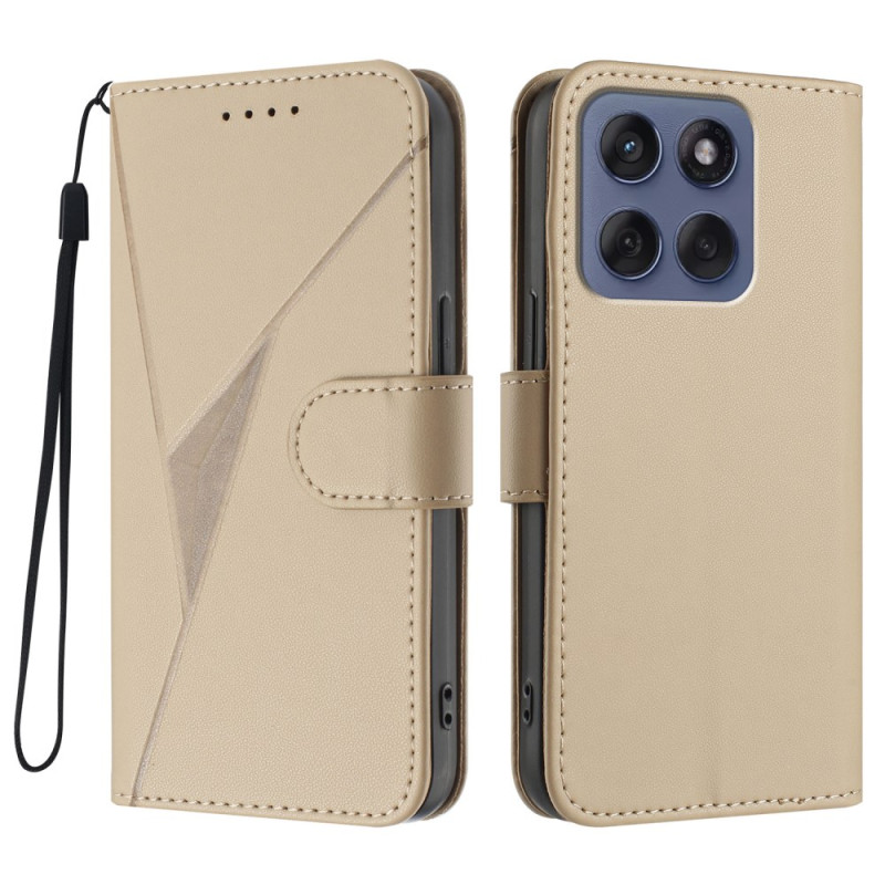Housse Motorola Edge 60 / 60 Fusion Motif Triangulaire