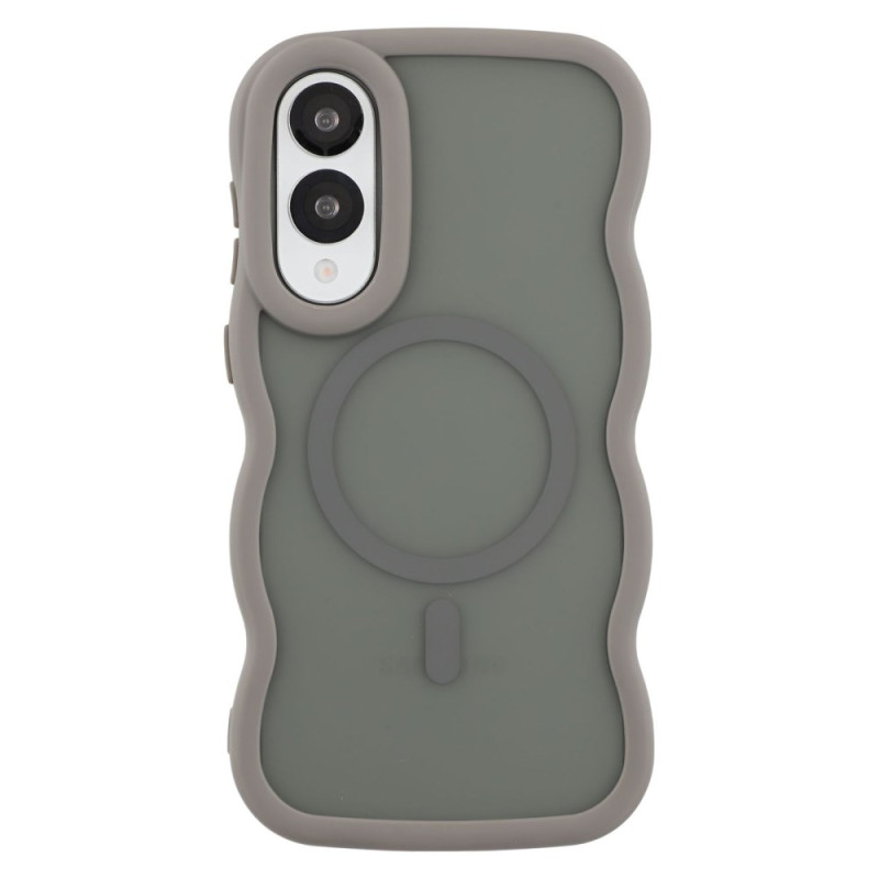 Coque Samsung Galaxy S25 Edge Compatible MagSafe Ondulation
