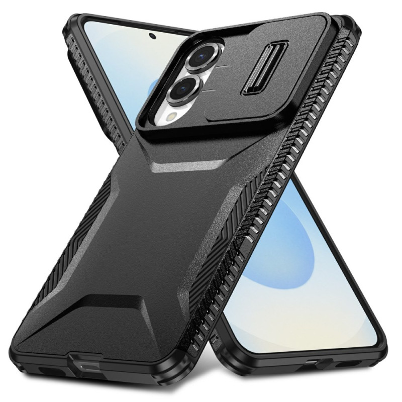 Coque Samsung Galaxy S25 Edge Robuste Effet Métal