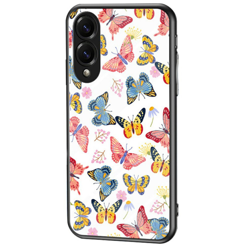 Coque Samsung Galaxy S25 Edge Verre Trempé Papillons
