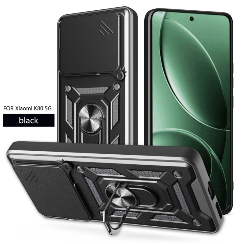Coque Poco F7 Pro 5G Protection Coulissante pour Caméra et Support