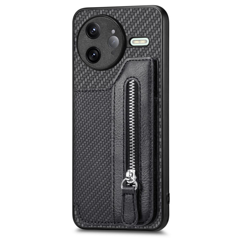 Coque Poco F7 Ultra 5G Poche Zippée et Porte-Cartes