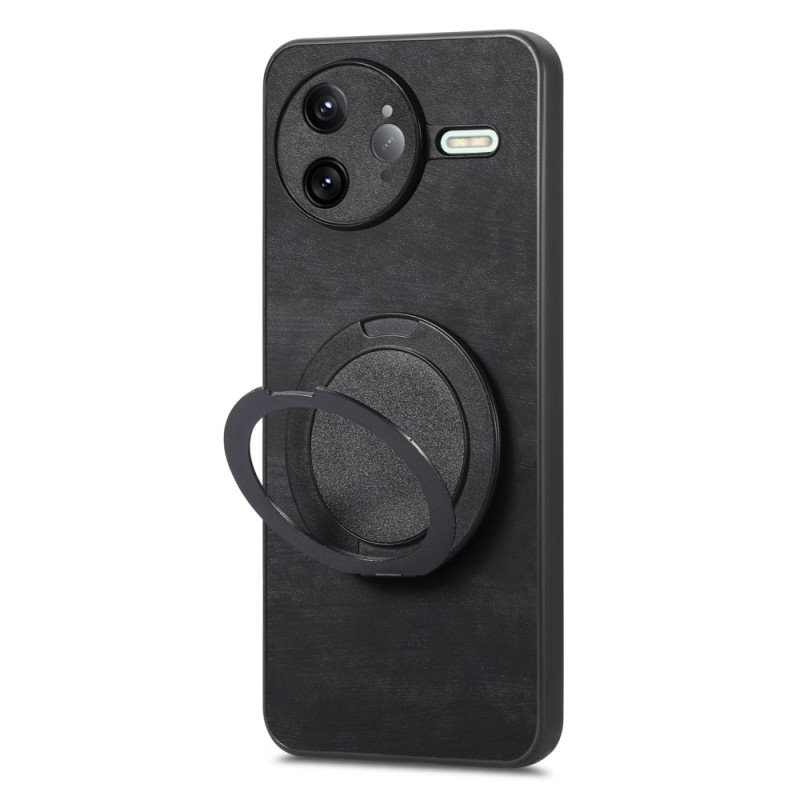 Coque Poco F7 Ultra 5G Effet Daim avec Support Rotatif