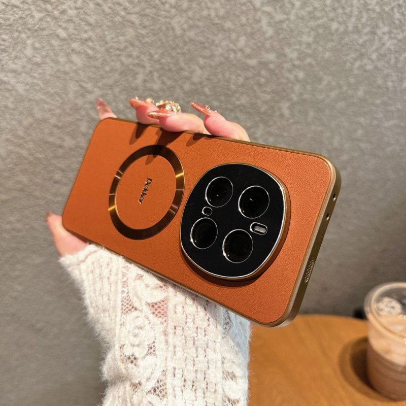 Coque Honor Magic 7 Pro 5G Compatible MagSafe Effet Cuir