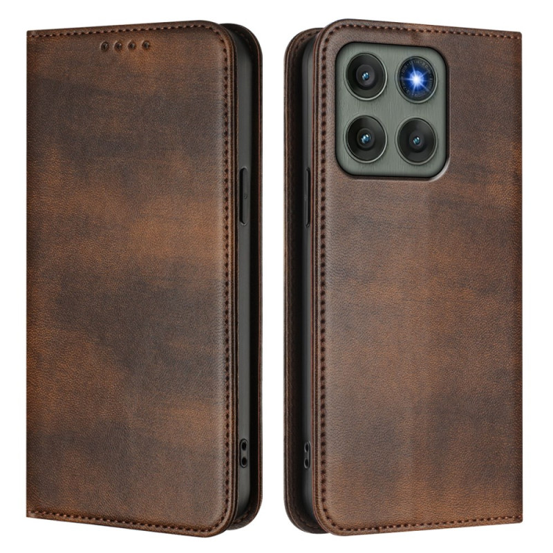 Flip Cover Motorola Edge 60 Pro RFID Design Rétro