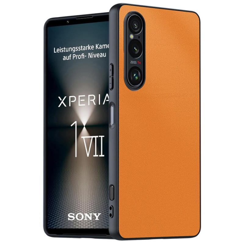 Coque Sony Xperia 1 VII Effet Cuir