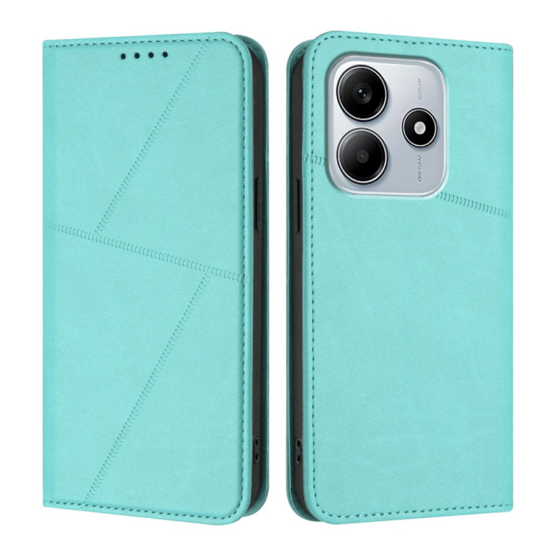 Flip Cover Xiaomi Redmi Note 14 5G / Poco M7 Pro 5G Lignes