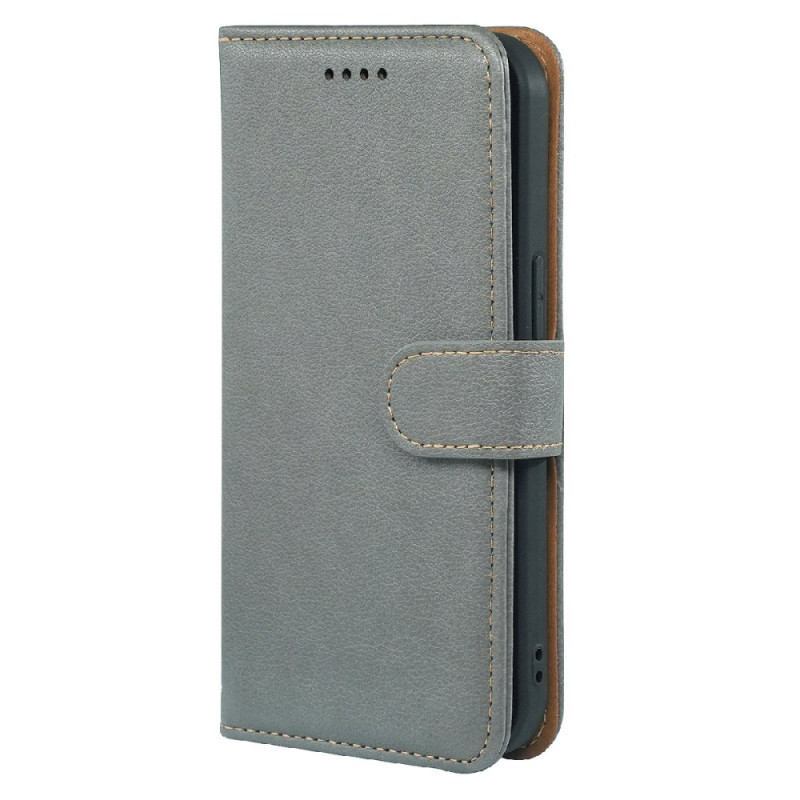 Housse Poco M7 Pro 5G Effet Cuir Protection RFID