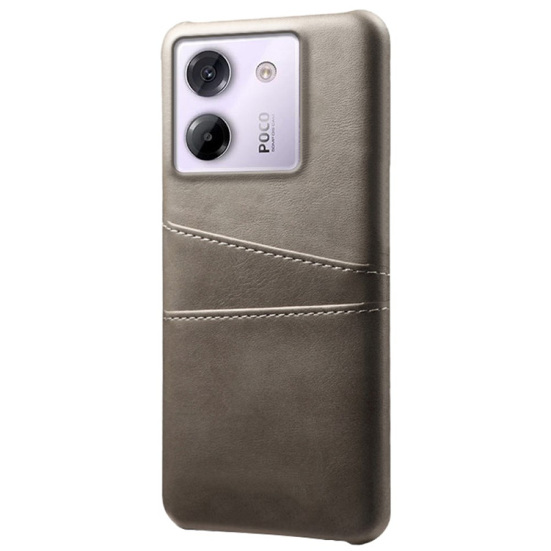 Coque Poco M7 Pro 5G Effet Cuir Porte-Cartes