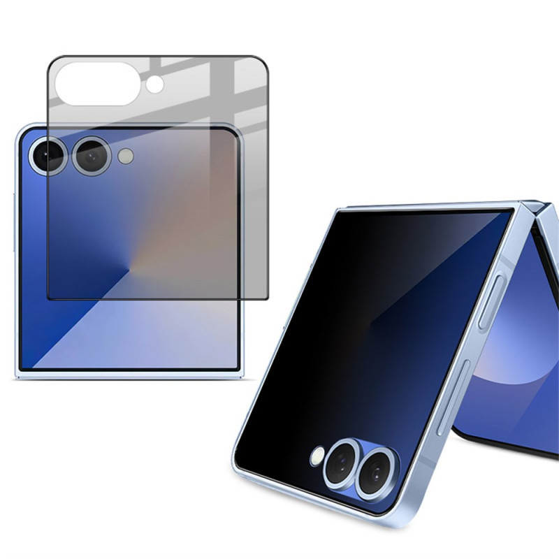 Protection en Verre Trempé Anti-Espion pour Écran Arrière Samsung Galaxy Z Flip 8 / Z Flip 7