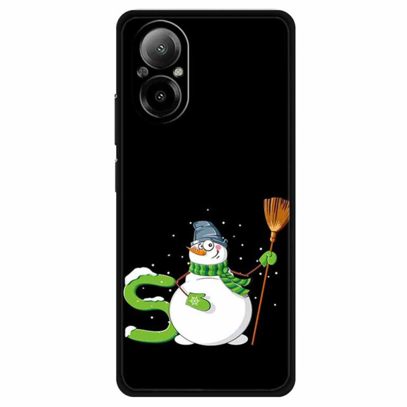 Coque Realme C67 Bonhomme de neige
