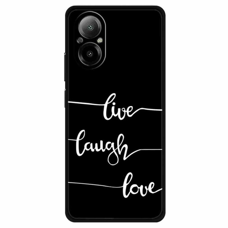 Coque Realme C67 Live Laugh Love
