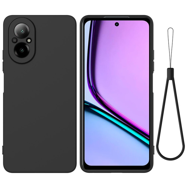 Coque Realme C67 Silicone Liquide à Lanière