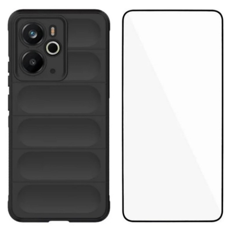 Coque Realme 14 5G Antidérapante avec Protection d'Écran