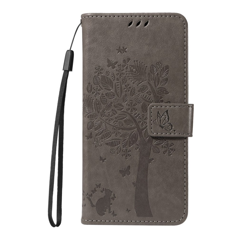 Housse Motorola Edge 60 / 60 Pro / 60 Fusion Chat et Arbre