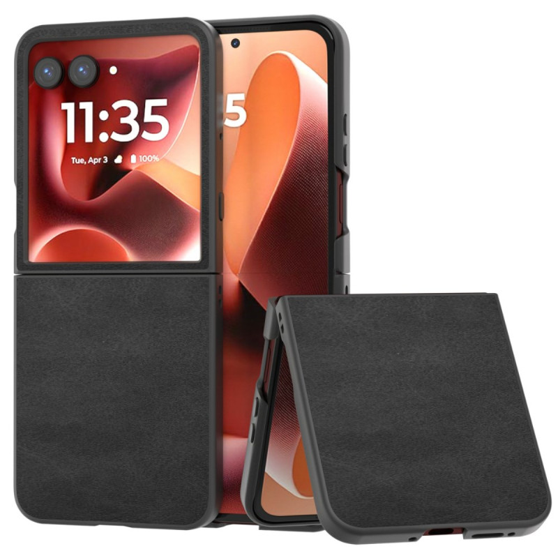Coque Motorola Razr 70 Ultra / 60 Ultra Simili Cuir