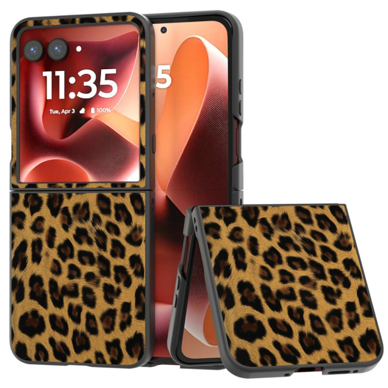 Coque Motorola Razr 70 Ultra / 60 Ultra Léopard