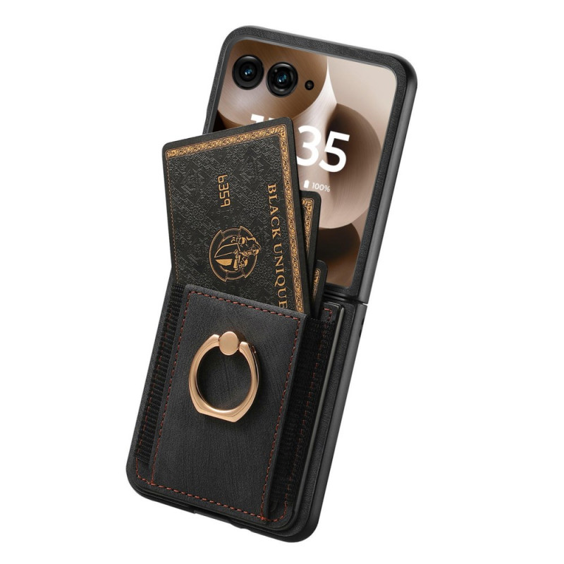 Coque Motorola Razr 70 Ultra / 60 Ultra Porte-Cartes et Support