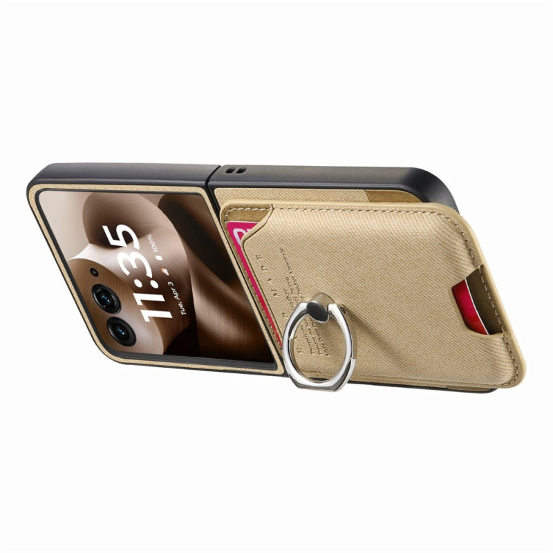 Coque Motorola Razr 70 Ultra / 60 Ultra Compatible MagSafe avec Porte-Cartes