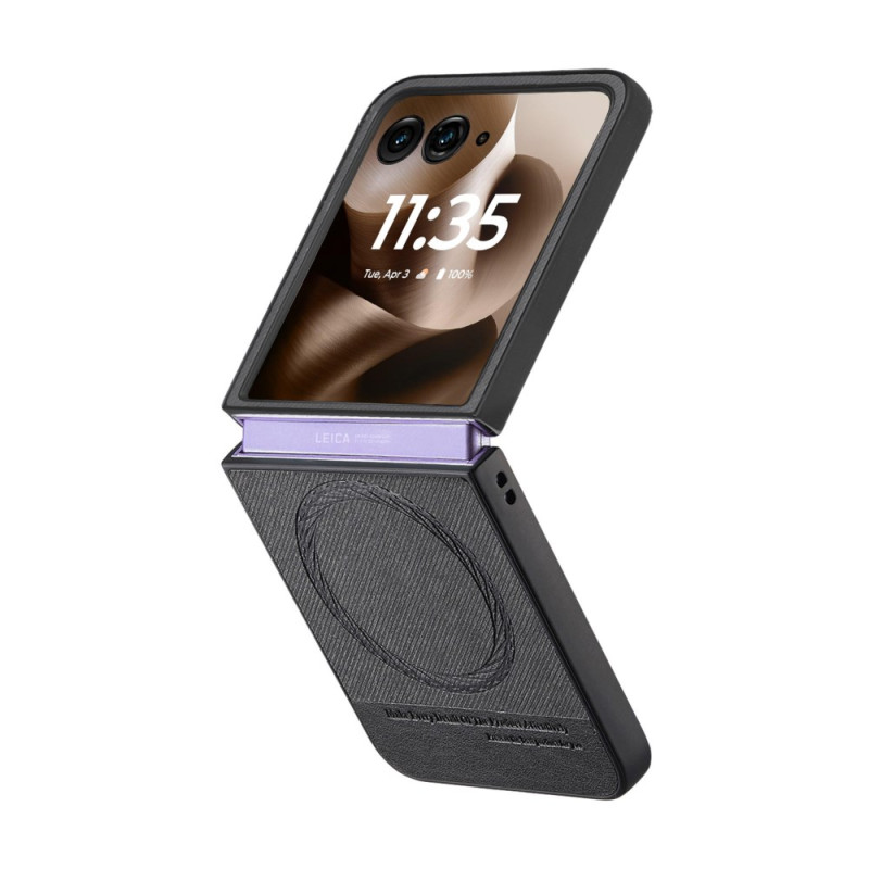 Coque Motorola Razr 60 Ultra Compatible MagSafe Cuir Végétalien