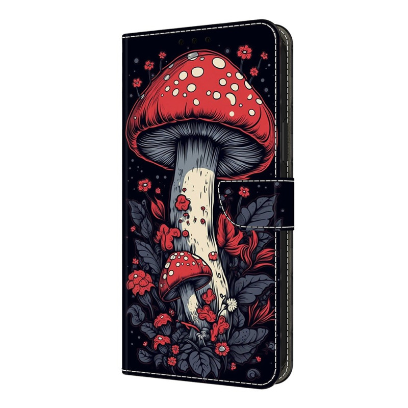 Housse Xiaomi Redmi Note 14 Pro 4G -Champignon Rouge