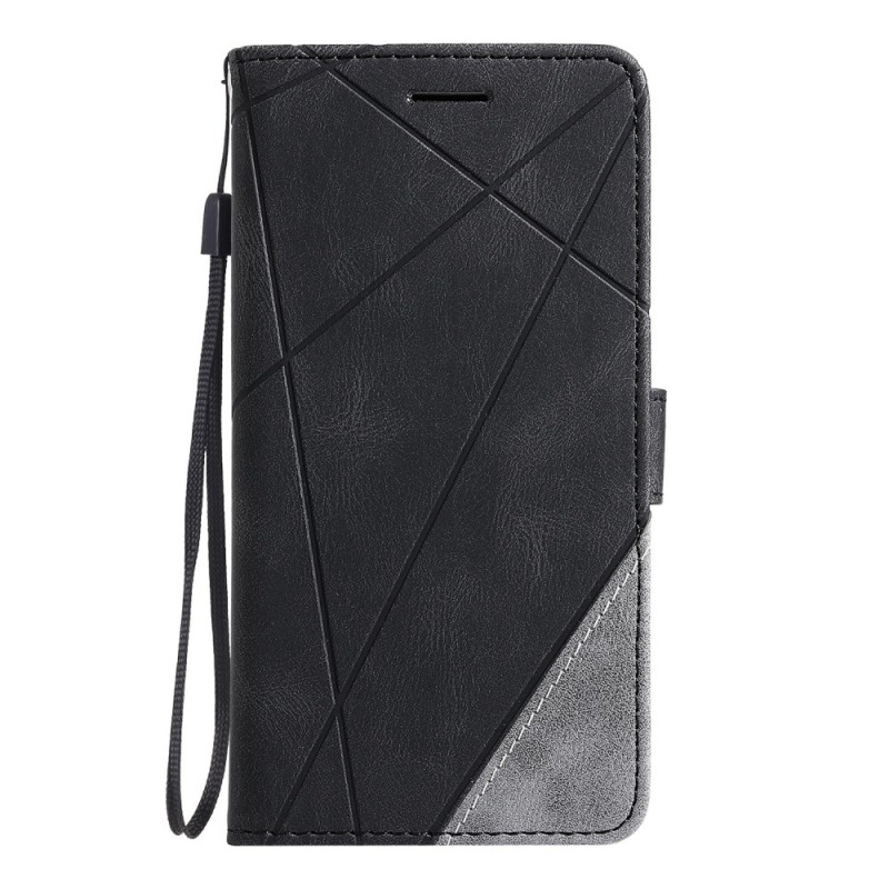 Housse Xiaomi Redmi Note 14 Pro 4G Bicolore avec Lignes