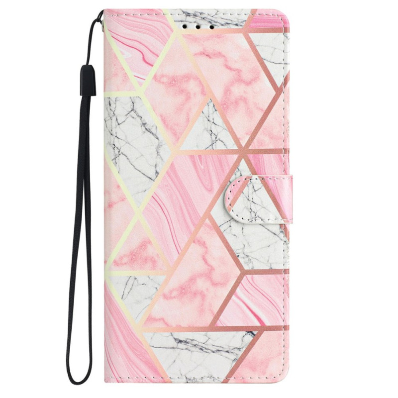 Housse Oppo A60 4G Marbre Rose